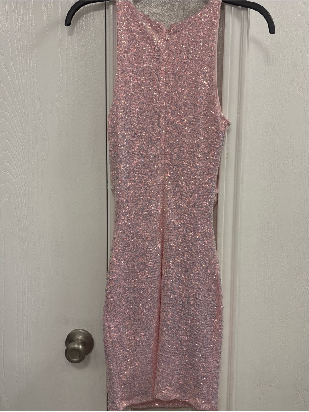 Abound Pink Sequin Midi Dress - Picture 3 of 4